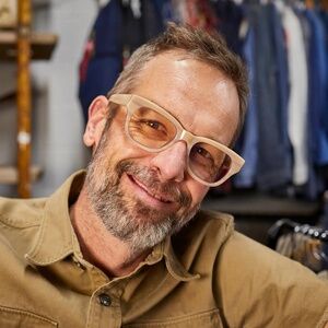 Caddis Miklos Readers +1.50 Polished Bone